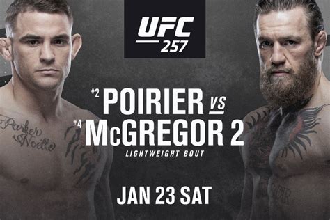 mcgregor tipico|UFC 257: Poirier vs McGregor 2 Results .